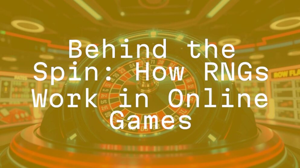 Behind the Spin: How RNGs Work in Online Games