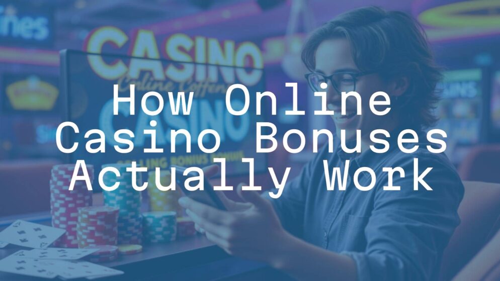 How Online Casino Bonuses Actually Work